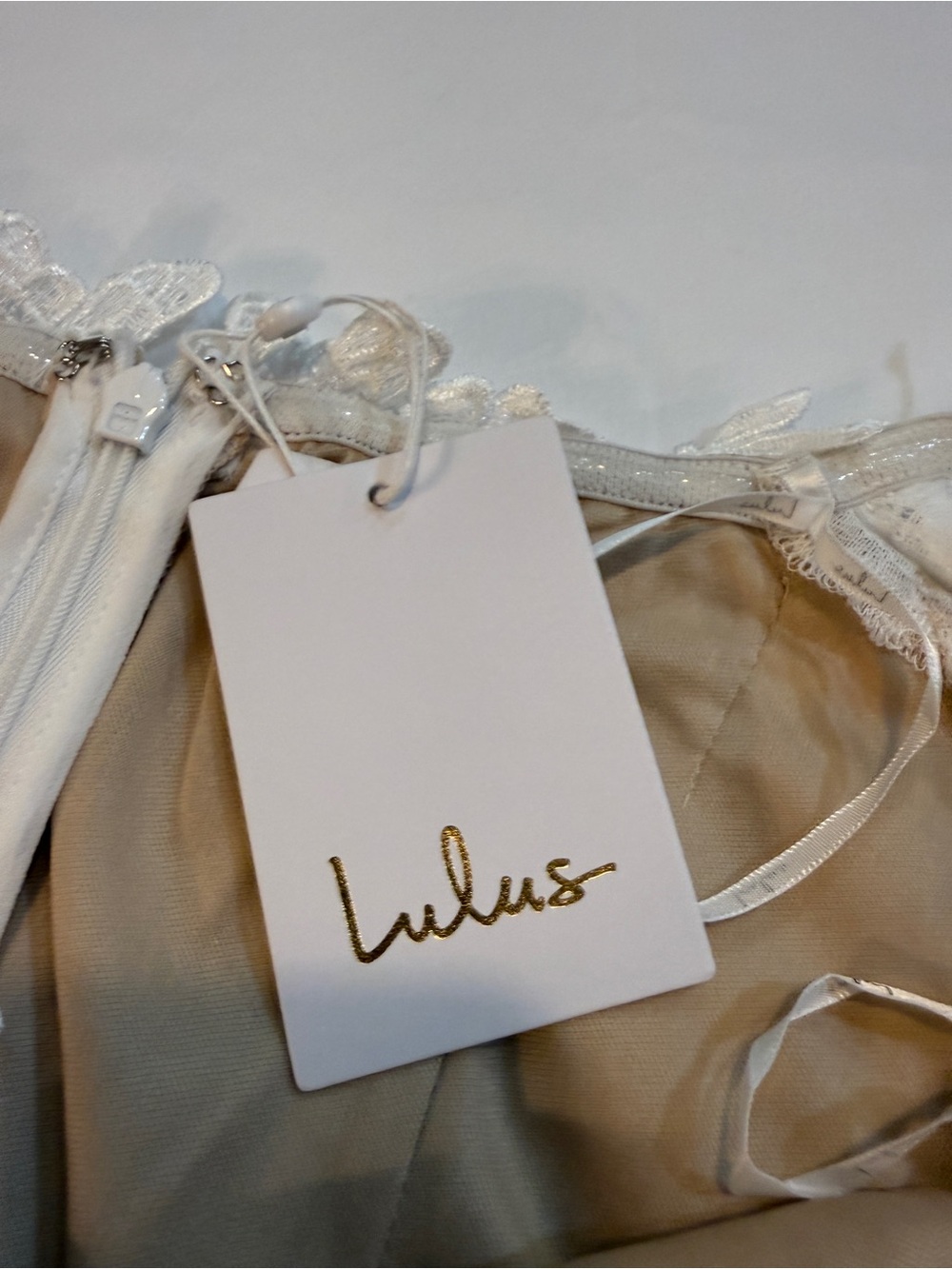 Lulu's White Off-Shoulder Lace Long Sleeve Maxi Dress - Picture 9 of 11